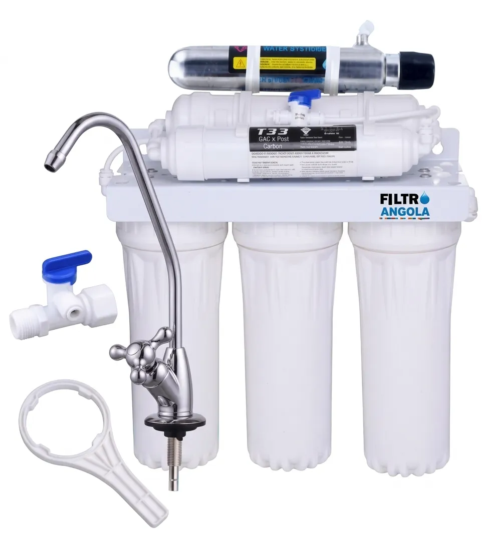 Purificador Baixo Bancada Ultra Filtração 6 Fases UV - Filtro Angola
