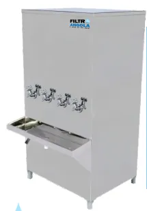 Bebedouro Purificador Industrial UF Osmose Inversa 100-300L/H - Filtro Angola